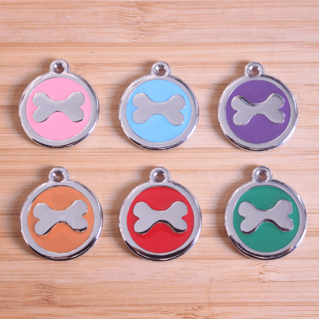 Medalha de Identificação em Aço - Osso