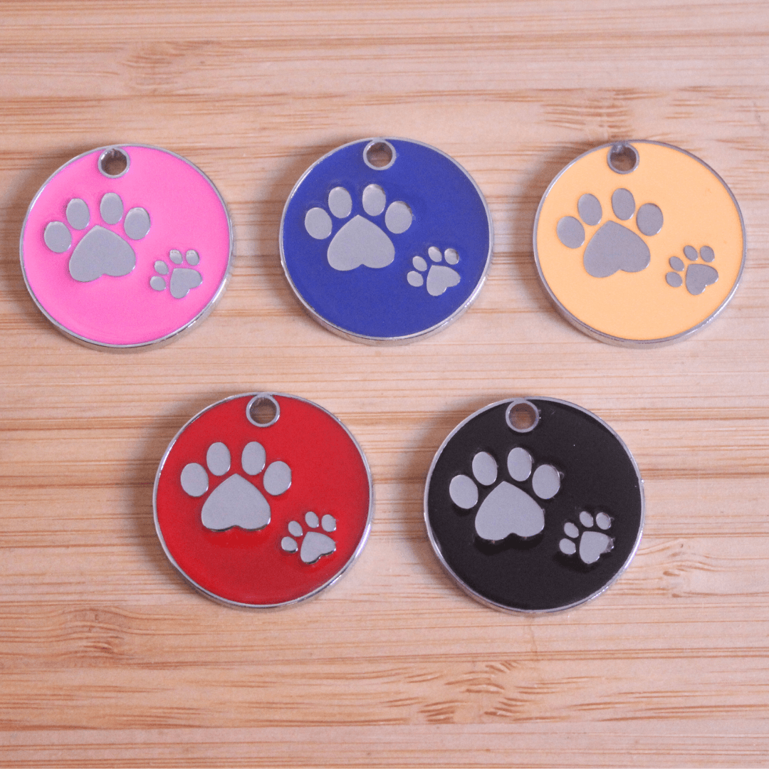 Medalha de Identificação Anodizada - Pata
