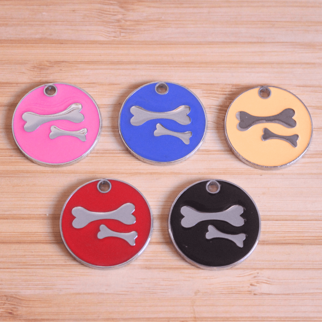 Medalha de Identificação Anodizada - Osso